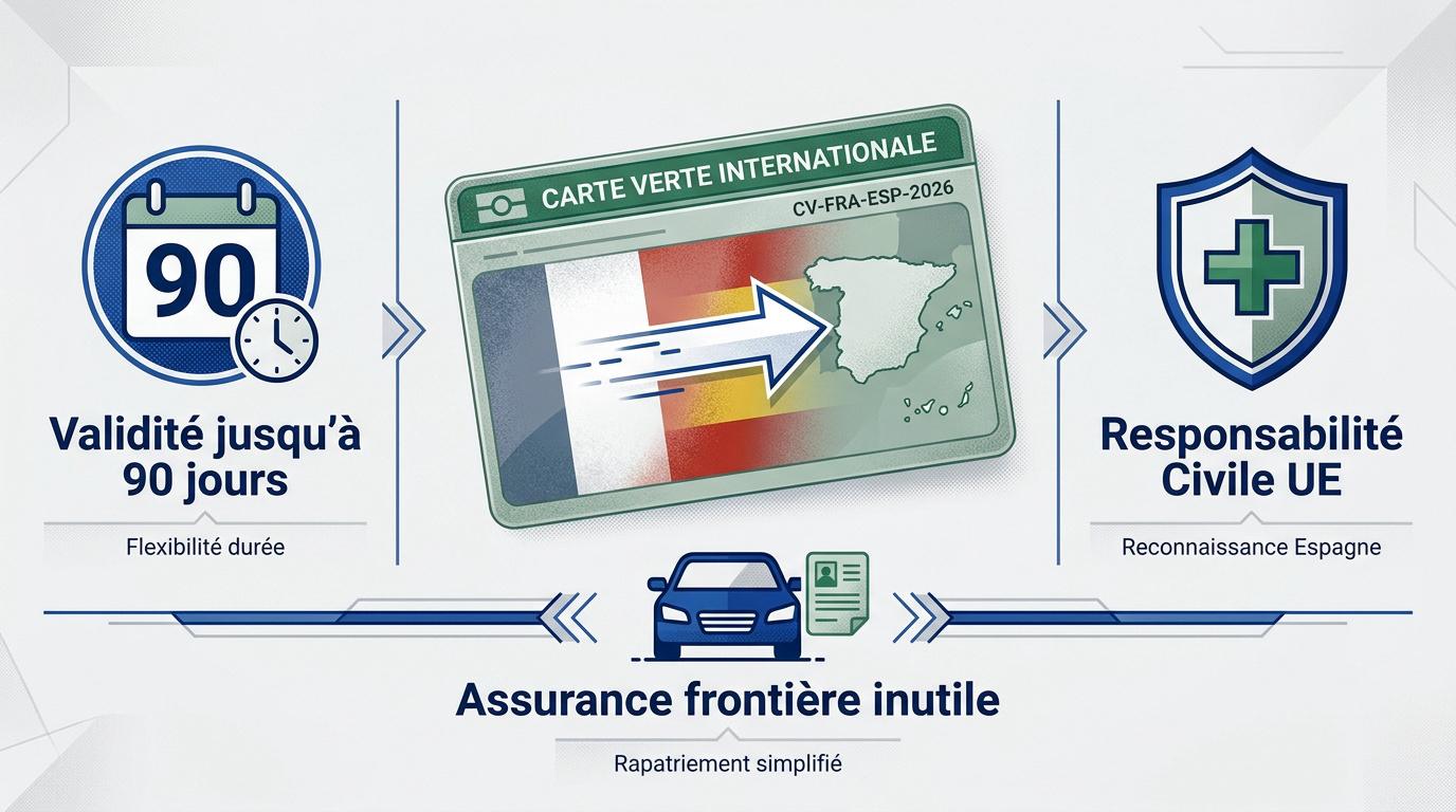 Carte verte d'assurance pour un voyage serein en Espagne