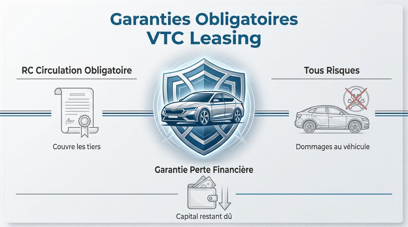 Garanties obligatoires assurance VTC leasing